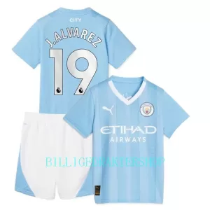 Manchester City Julián Álvarez 19 Hjemmetrøye Barn 2023/2024 Manchester City Julián Álvarez 19 Hjemmetrøye Barn 2023/2024