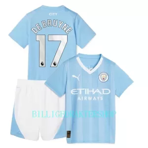 Manchester City Kevin De Bruyne 17 Hjemmetrøye Barn 2023/2024 Manchester City Kevin De Bruyne 17 Hjemmetrøye Barn 2023/2024
