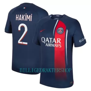 Paris Saint-Germain Achraf Hakimi 2 Hjemmetrøye 2023/2024 Paris Saint-Germain Achraf Hakimi 2 Hjemmetrøye 2023/2024