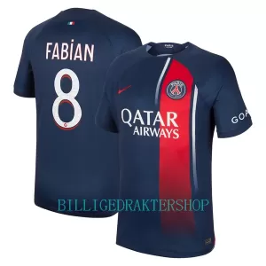 Paris Saint-Germain Fabian 8 Hjemmetrøye 2023/2024 Paris Saint-Germain Fabian 8 Hjemmetrøye 2023/2024
