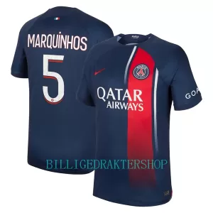 Paris Saint-Germain Marquinhos 5 Hjemmetrøye 2023/2024 Paris Saint-Germain Marquinhos 5 Hjemmetrøye 2023/2024