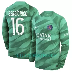 Paris Saint-Germain Sergio Rico 16 Målvakt Hjemmetrøye 2023/2024 Langermet Paris Saint-Germain Sergio Rico 16 Målvakt Hjemmetrøye 2023/2024 Langermet