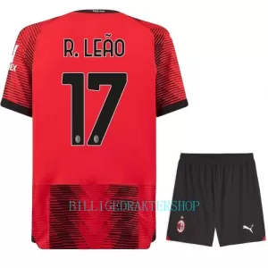 AC Milan Rafael Leão 17 Hjemmetrøye Barn 2023/2024 AC Milan Rafael Leão 17 Hjemmetrøye Barn 2023/2024