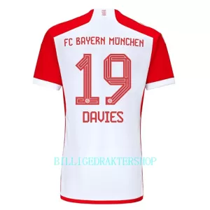 Bayern München Alphonso Davies 19 Hjemmetrøye 2023/2024 Bayern München Alphonso Davies 19 Hjemmetrøye 2023/2024