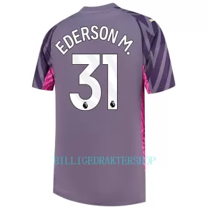 Manchester City Ederson Moraes Bortetrøye Målvakt 2023/2024 Manchester City Ederson Moraes Bortetrøye Målvakt 2023/2024