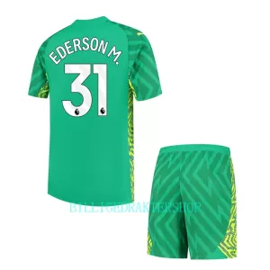 Manchester City Ederson Moraes Målvakt Hjemmetrøye Barn 2023/2024 Manchester City Ederson Moraes Målvakt Hjemmetrøye Barn 2023/2024