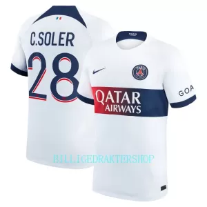 Paris Saint-Germain C. Soler 28 Bortetrøye 2023/2024 Paris Saint-Germain C. Soler 28 Bortetrøye 2023/2024