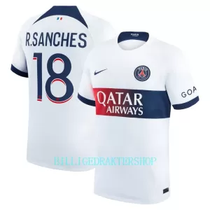 Paris Saint-Germain R.Sanches 18 Bortetrøye 2023/2024 Paris Saint-Germain R.Sanches 18 Bortetrøye 2023/2024