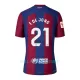 FC Barcelona Frenkie de Jong 21 Hjemmetrøye Barn 2023/2024