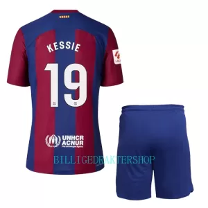 FC Barcelona Kessie 19 Hjemmetrøye Barn 2023/2024 FC Barcelona Kessie 19 Hjemmetrøye Barn 2023/2024