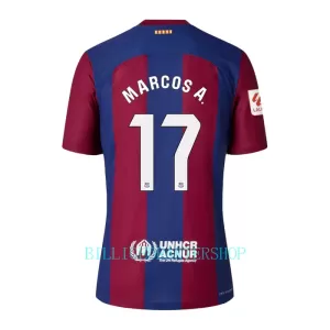 FC Barcelona Marcos A. 17 Hjemmetrøye 2023/2024 FC Barcelona Marcos A. 17 Hjemmetrøye 2023/2024