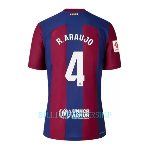 FC Barcelona Ronald Araujo 4 Hjemmetrøye 2023/2024 FC Barcelona Ronald Araujo 4 Hjemmetrøye 2023/2024