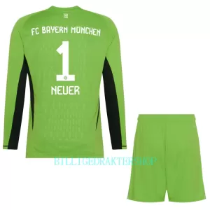 FC Bayern München Manuel Neuer 1 Bortetrøye Målvakt Barn 2023/2024 Langermet FC Bayern München Manuel Neuer 1 Bortetrøye Målvakt Barn 2023/2024 Langermet