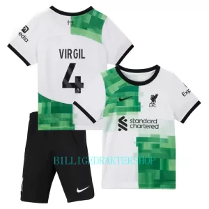Liverpool Virgil van Dijk 4 Bortetrøye Barn 2023/2024 Liverpool Virgil van Dijk 4 Bortetrøye Barn 2023/2024