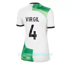 Liverpool Virgil van Dijk 4 Bortetrøye Dame 2023/2024 Liverpool Virgil van Dijk 4 Bortetrøye Dame 2023/2024