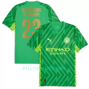 Manchester City Champions of Europe Målvakt Hjemmetrøye 2023/2024 Manchester City Champions of Europe Målvakt Hjemmetrøye 2023/2024