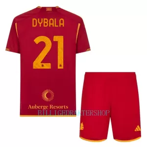 AS Roma Paulo Dybala 21 Hjemmetrøye Barn 2023/2024 AS Roma Paulo Dybala 21 Hjemmetrøye Barn 2023/2024
