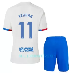 FC Barcelona Ferran Torres 11 Bortetrøye Barn 2023/2024 FC Barcelona Ferran Torres 11 Bortetrøye Barn 2023/2024
