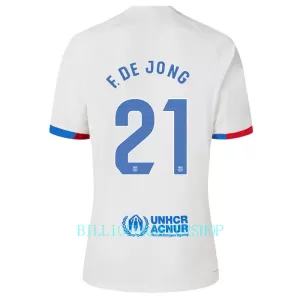 FC Barcelona Frenkie de Jong 21 Bortetrøye 2023/2024 FC Barcelona Frenkie de Jong 21 Bortetrøye 2023/2024