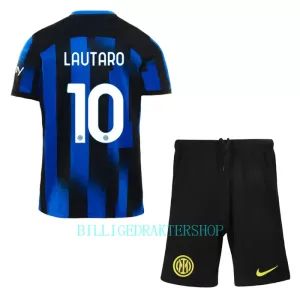 Inter Milan Lautaro Martínez 10 Hjemmetrøye Barn 2023/2024 Inter Milan Lautaro Martínez 10 Hjemmetrøye Barn 2023/2024