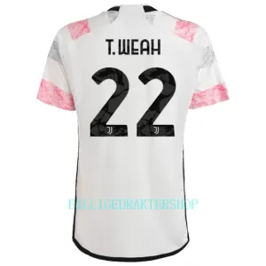 Juventus T. Weah 22 Bortetrøye 2023/2024