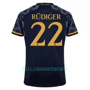 Real Madrid Rudiger 22 Bortetrøye 2023/2024