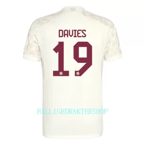 FC Bayern München Alphonso Davies 19 Tredjetrøye 2023/2024 FC Bayern München Alphonso Davies 19 Tredjetrøye 2023/2024