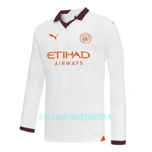 Manchester City Bortetrøye 2023/2024 Langermet Manchester City Bortetrøye 2023/2024 Langermet