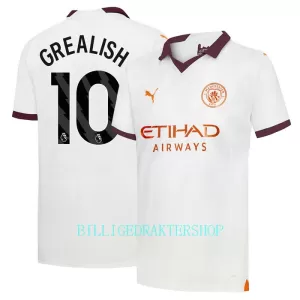Manchester City Jack Grealish 10 Bortetrøye 2023/2024 Manchester City Jack Grealish 10 Bortetrøye 2023/2024
