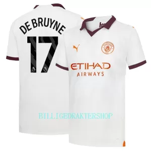 Manchester City Kevin De Bruyne 17 Bortetrøye 2023/2024 Manchester City Kevin De Bruyne 17 Bortetrøye 2023/2024