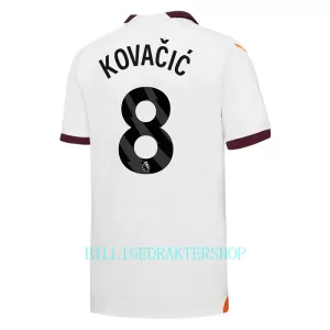 Manchester City Mateo Kovacic 8 Bortetrøye 2023/2024 Manchester City Mateo Kovacic 8 Bortetrøye 2023/2024
