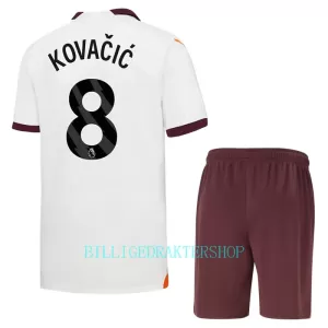 Manchester City Mateo Kovacic 8 Bortetrøye Barn 2023/2024 Manchester City Mateo Kovacic 8 Bortetrøye Barn 2023/2024
