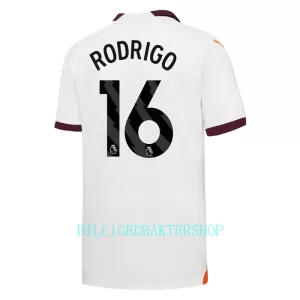 Manchester City Rodrigo Hernández 16 Bortetrøye 2023/2024 Manchester City Rodrigo Hernández 16 Bortetrøye 2023/2024