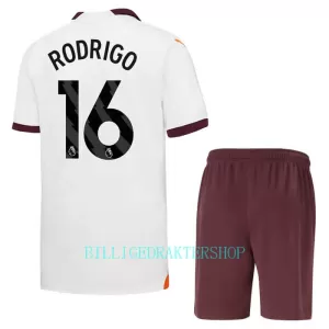 Manchester City Rodrigo Hernández 16 Bortetrøye Barn 2023/2024 Manchester City Rodrigo Hernández 16 Bortetrøye Barn 2023/2024