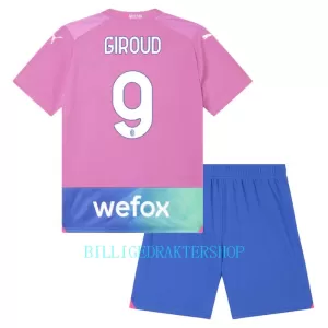 AC Milan Olivier Giroud 9 Tredjetrøye Barn 2023/2024 AC Milan Olivier Giroud 9 Tredjetrøye Barn 2023/2024
