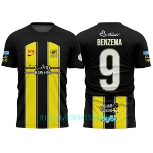 Al-Ittihad FC Karim Benzema 9 Hjemmetrøye 2023/2024 Al-Ittihad FC Karim Benzema 9 Hjemmetrøye 2023/2024