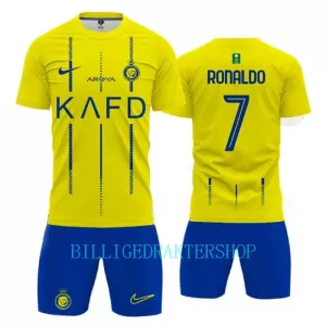 Al-Nassr FC Cristiano Ronaldo 7 Hjemmetrøye Barn 2023/2024 Al-Nassr FC Cristiano Ronaldo 7 Hjemmetrøye Barn 2023/2024