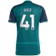 Arsenal Declan Rice 41 Tredjetrøye 2023/2024