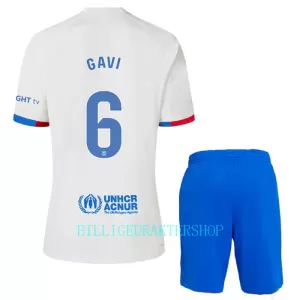 FC Barcelona Gavi 6 Bortetrøye Barn 2023/2024 FC Barcelona Gavi 6 Bortetrøye Barn 2023/2024