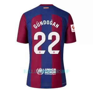 FC Barcelona Ilkay Gündogan 22 Hjemmetrøye 2023/2024 FC Barcelona Ilkay Gündogan 22 Hjemmetrøye 2023/2024