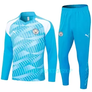 Manchester City Trenings Skjorter Set 2023/2024 Blå Manchester City Trenings Skjorter Set 2023/2024 Blå