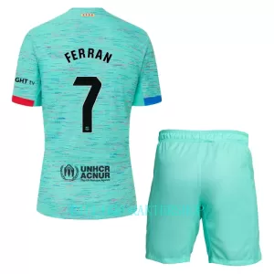 FC Barcelona Ferran Torres 7 Tredjetrøye Barn 2023/2024 FC Barcelona Ferran Torres 7 Tredjetrøye Barn 2023/2024