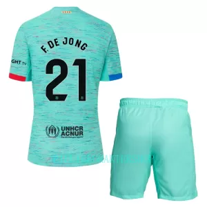 FC Barcelona Frenkie de Jong 21 Tredjetrøye Barn 2023/2024 FC Barcelona Frenkie de Jong 21 Tredjetrøye Barn 2023/2024
