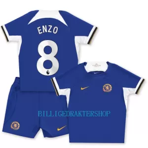 Chelsea Enzo Fernández 8 Hjemmetrøye Barn 2023/2024 Chelsea Enzo Fernández 8 Hjemmetrøye Barn 2023/2024