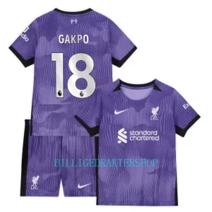 Liverpool Cody Gakpo 18 Tredjetrøye Barn 2023/2024