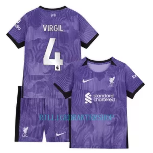 Liverpool Virgil van Dijk 4 Tredjetrøye Barn 2023/2024 Liverpool Virgil van Dijk 4 Tredjetrøye Barn 2023/2024