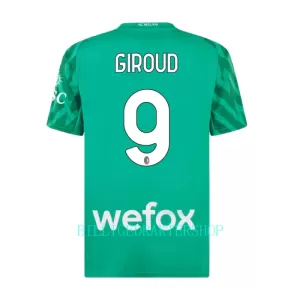 AC Milan Olivier Giroud 9 Målvakt Hjemmetrøye 2023/2024 Spesiell AC Milan Olivier Giroud 9 Målvakt Hjemmetrøye 2023/2024 Spesiell