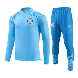 Manchester City Trenings Collegegenser Set 2023/2024 Blå Manchester City Trenings Collegegenser Set 2023/2024 Blå