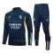 Real Madrid Trenings Collegegenser Set 2023/2024 Navy