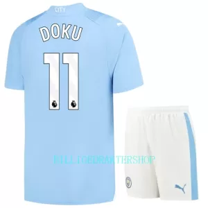 Manchester City Jérémy Doku 11 Hjemmetrøye Barn 2023/2024 Manchester City Jérémy Doku 11 Hjemmetrøye Barn 2023/2024